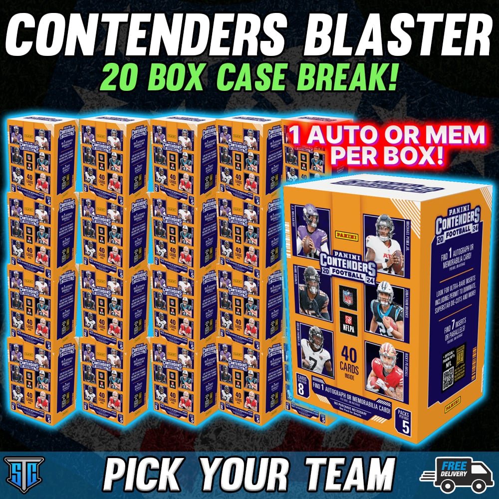 Break 688 - NFL - 2024 Contenders Blaster Case Break! - PICK YOUR TEAM