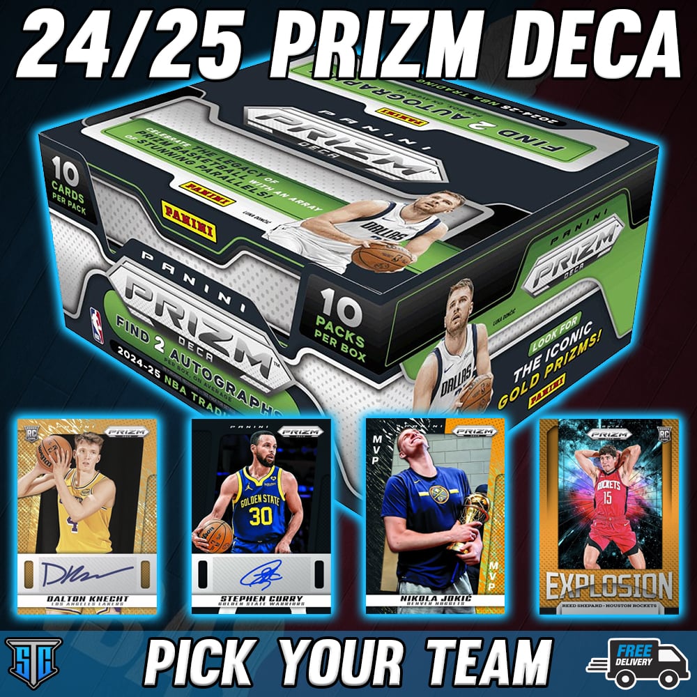 Break 689 - NBA - 2024/25 Panini Prizm Deca - PICK YOUR TEAM