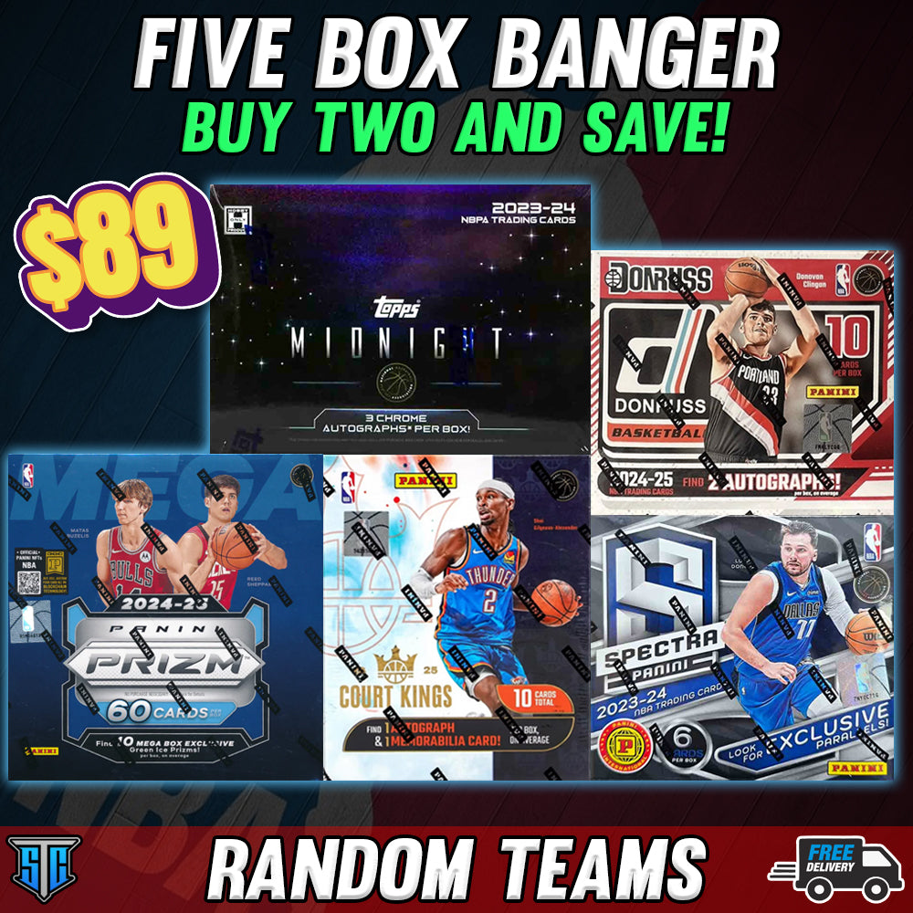 Break 391 - NBA - Five Box Banger! - BUY TWO & SAVE