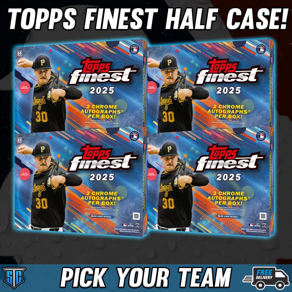Break 895 - MLB - Topps Finest Half Case! - PICK YOUR TEAM
