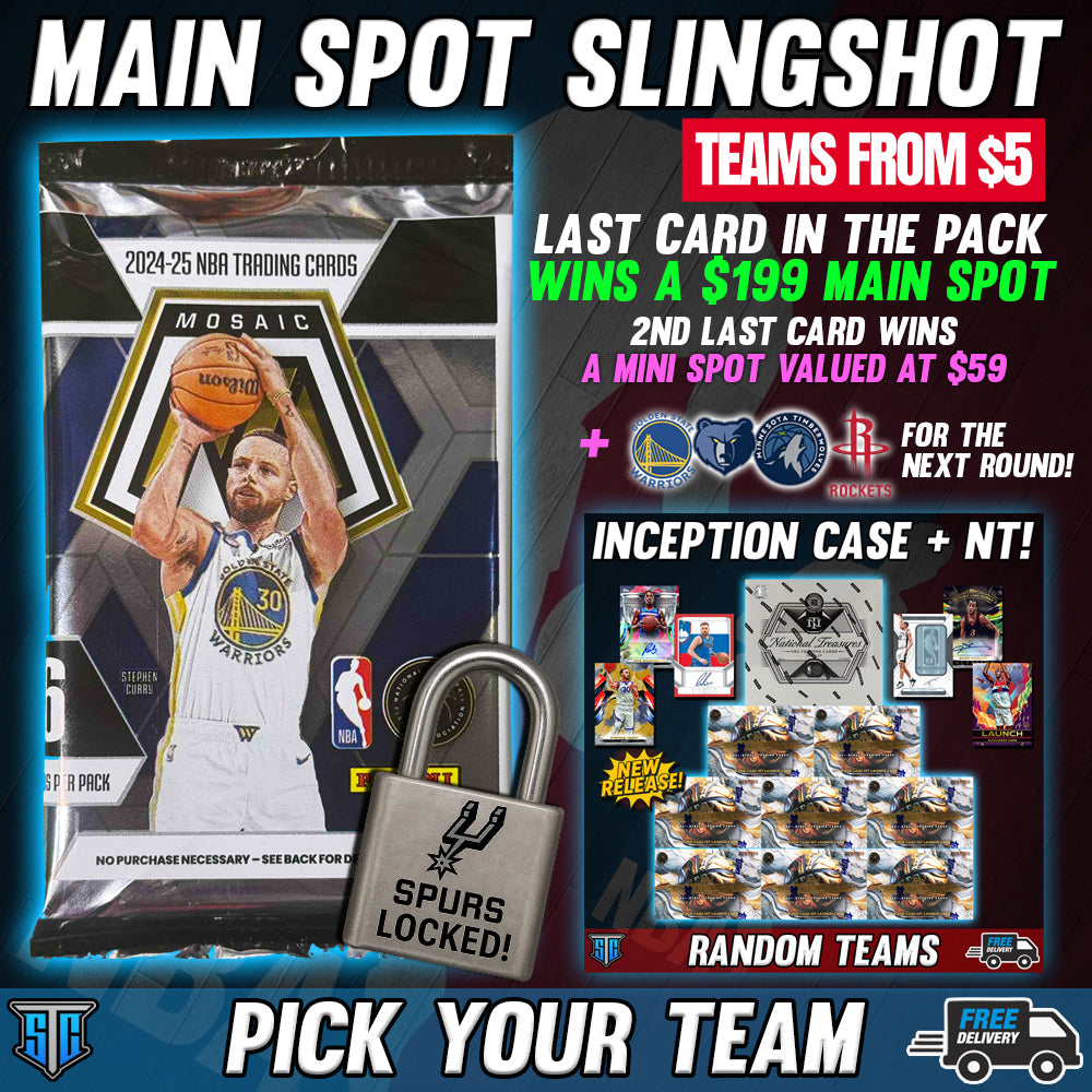 2nd Chance Slingshot #6 - Win a $199 Case Break Spot!