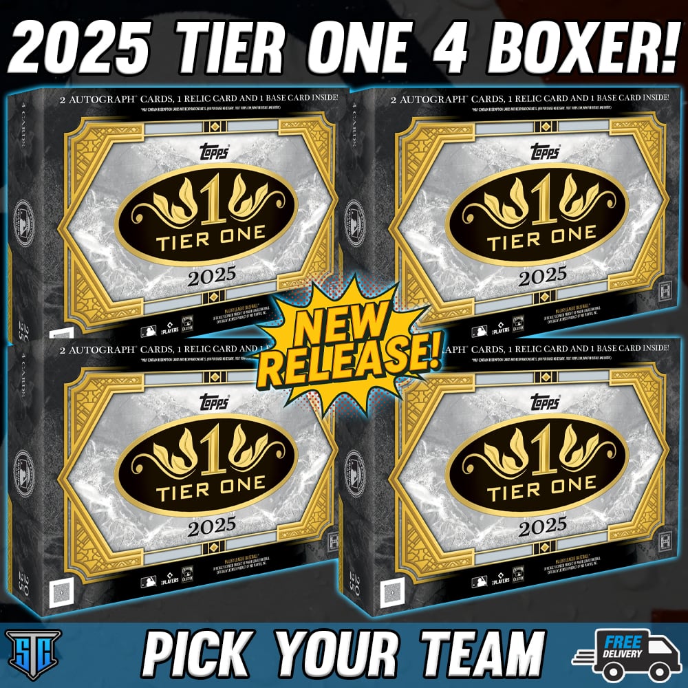 Break 1005 - MLB - Topps Tier One 4 Boxer! - PICK YOUR TEAM