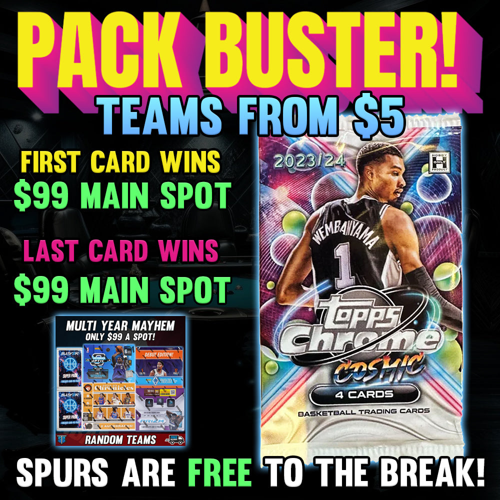 PB037 - NBA - Cosmic Chrome Pack Buster! - TEAMS FROM $5!