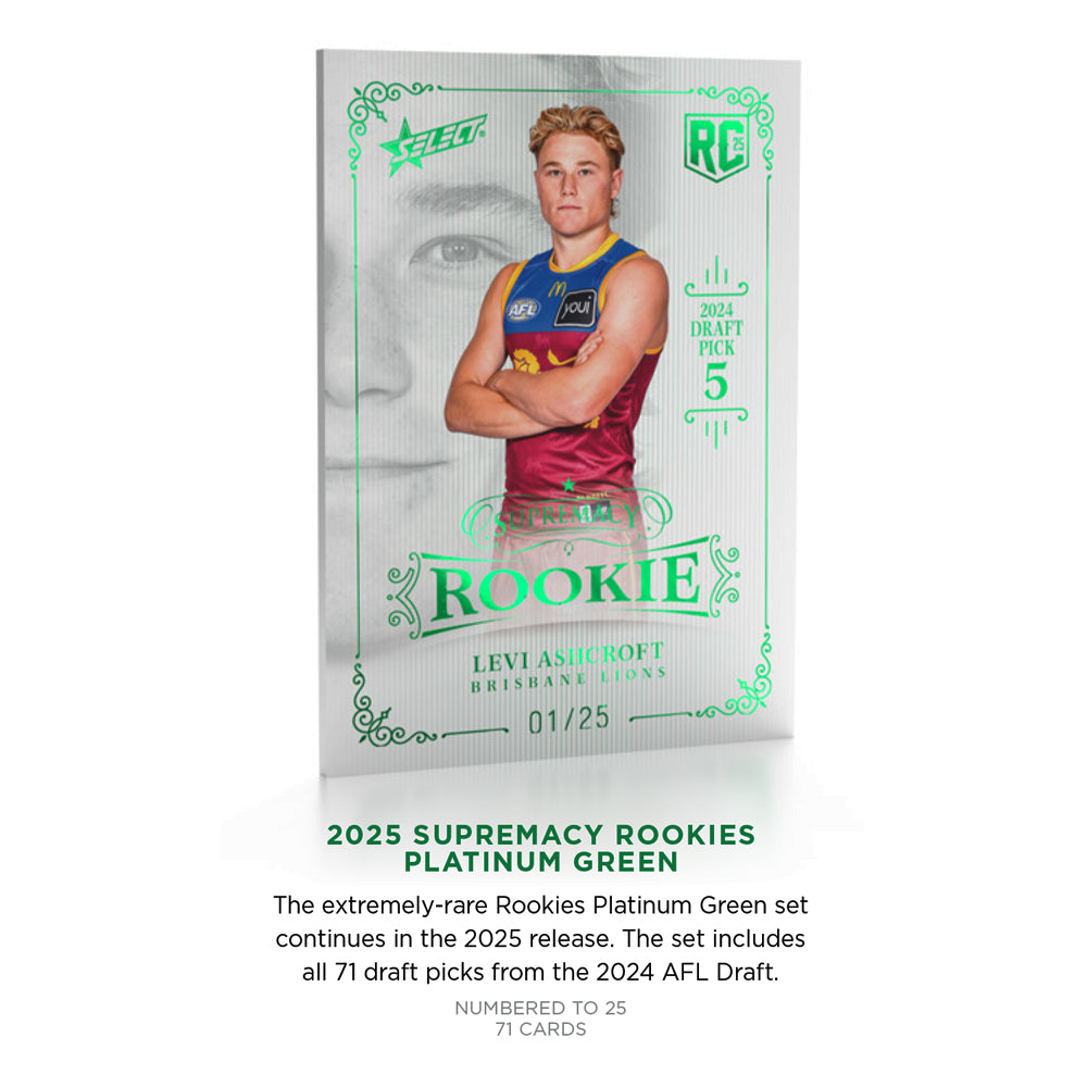 Break 748 - AFL - 2025 Supermacy Rookie Double