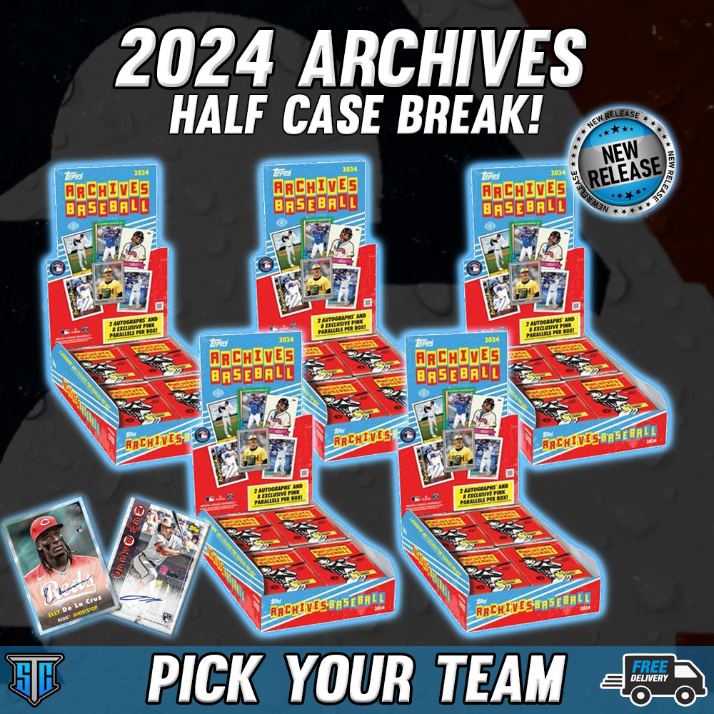 Break 091 - MLB - 2024 Topps Archives HALF CASE - PICK YOUR TEAM!