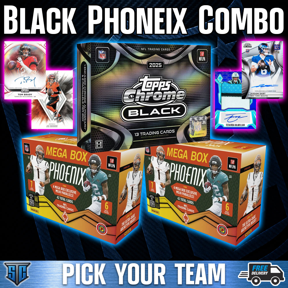 Break 2118 - NFL - Black Phoenix Combo - PICK YOUR TEAM
