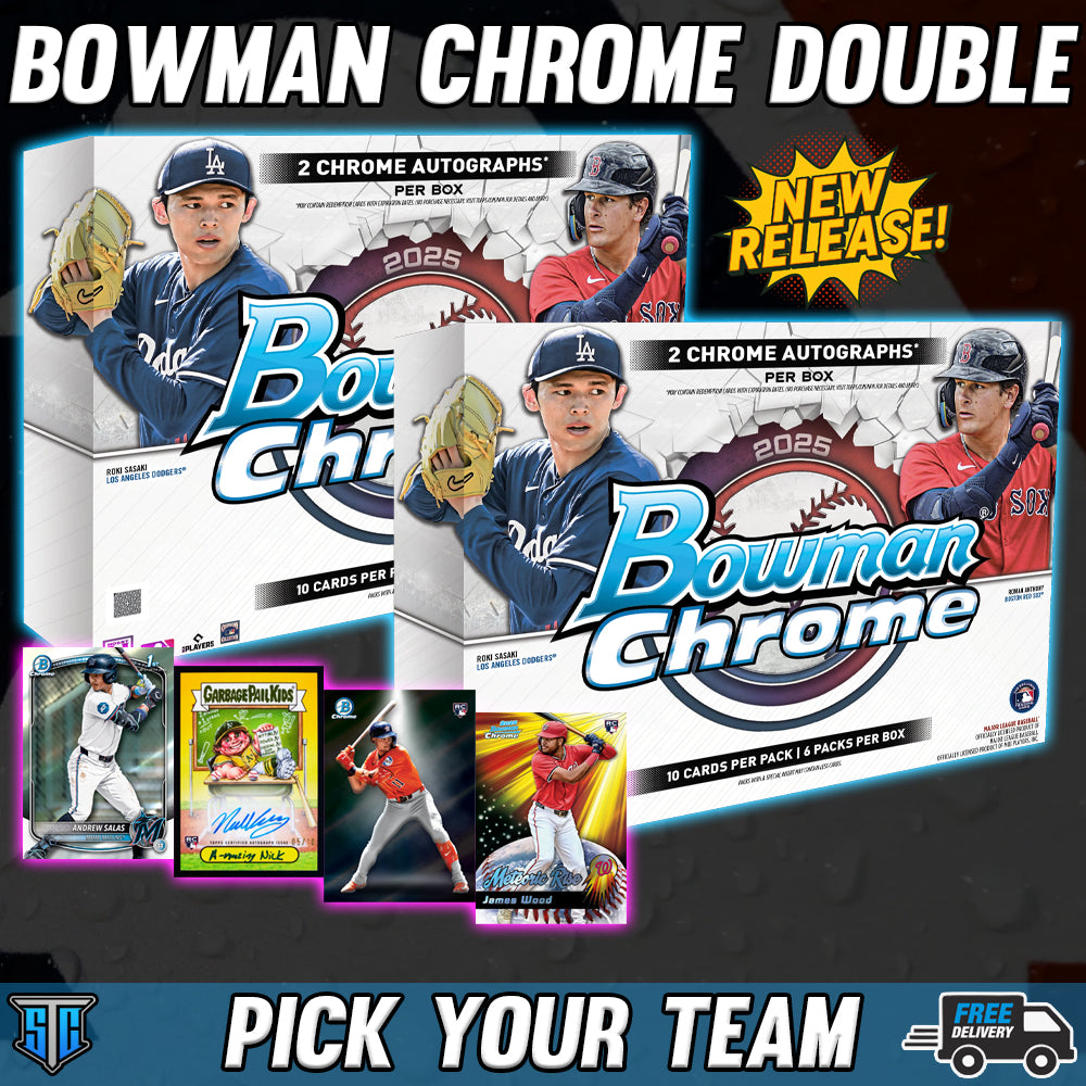 Break 1025 - MLB - 2025 Bowman Chrome Double - PICK YOUR TEAM