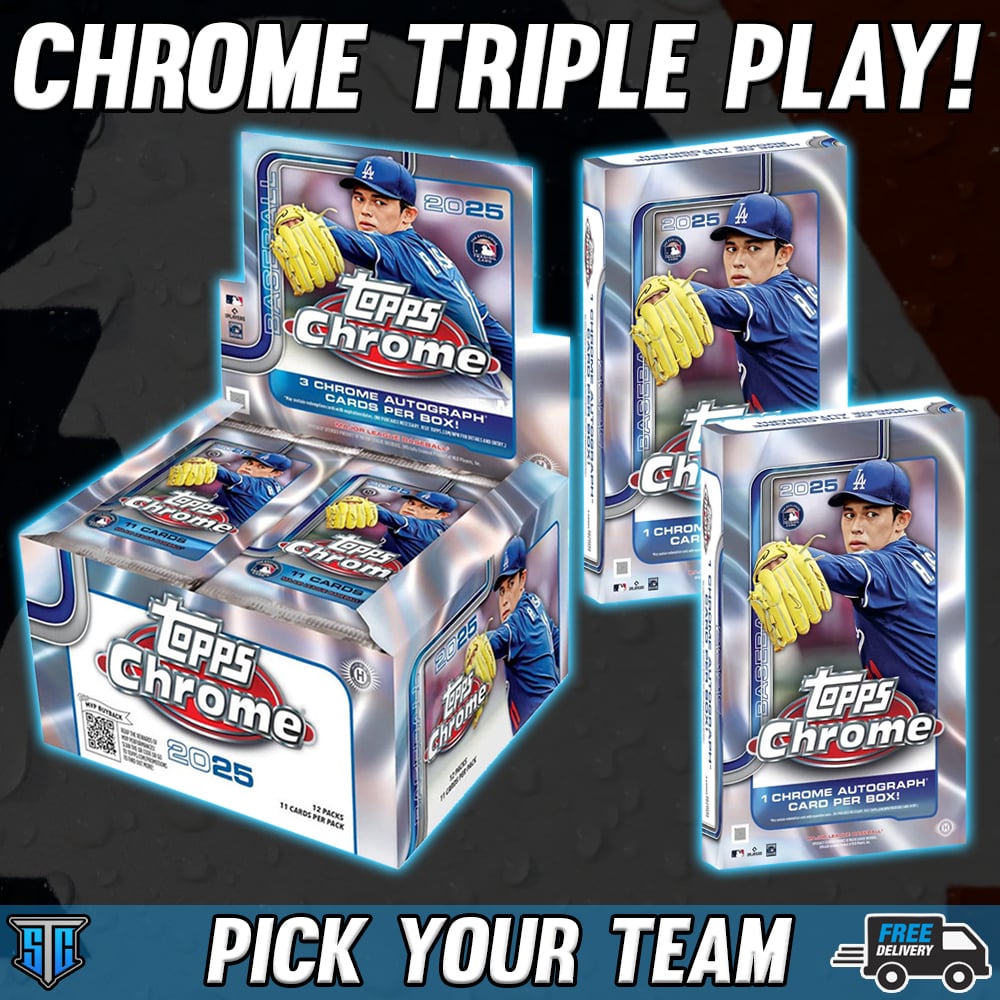 Break 861 - MLB - Chrome Hobby/Jumbo Combo - PICK YOUR TEAM