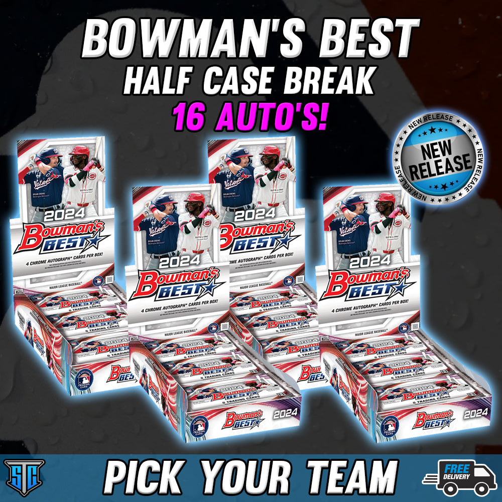 Break 115 - MLB - 2024 Bowman's Best Half Case - RELEASE DAY!