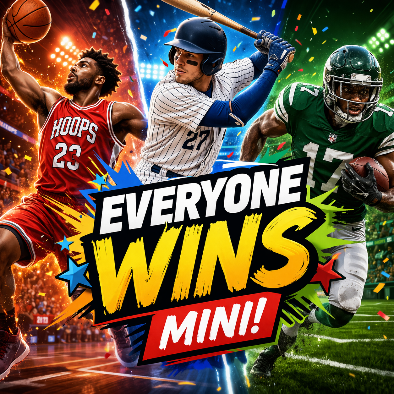 DISCOUNTED EVERYBODY WINS MINI! - 16/6/26