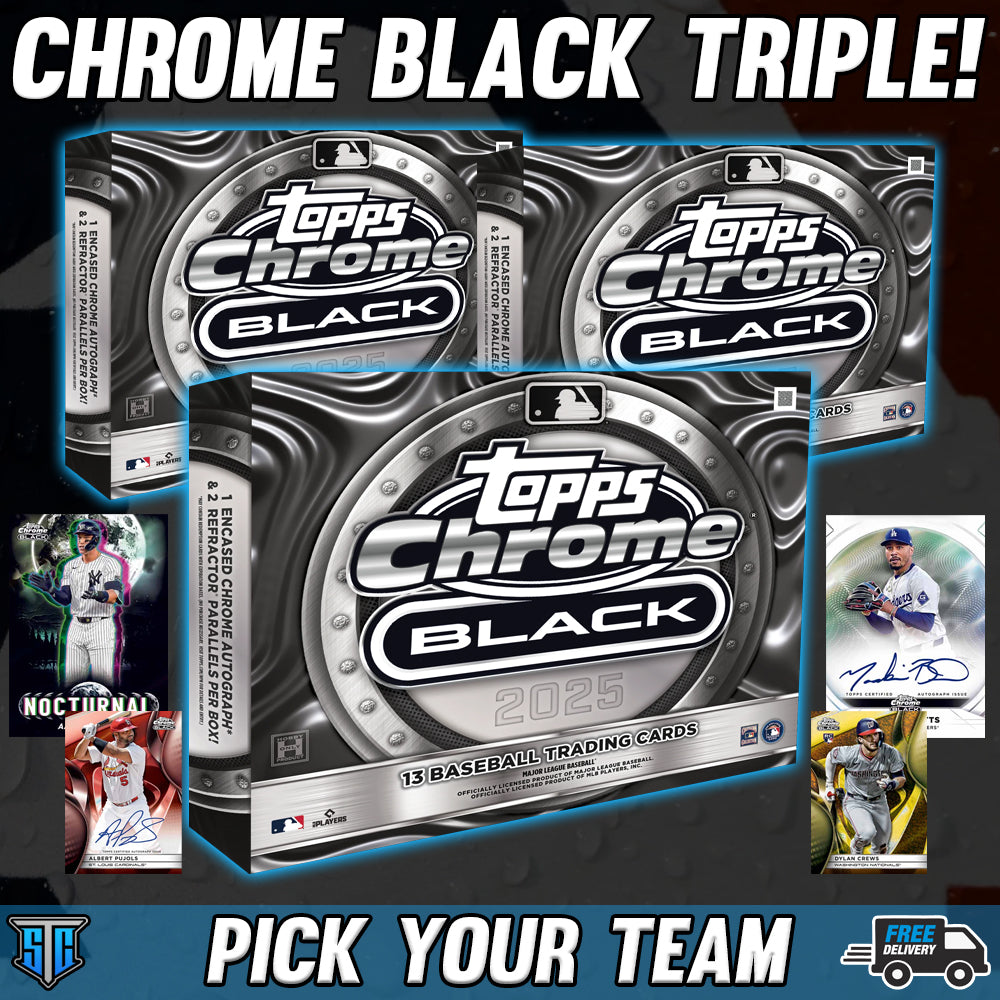 Break 570 - MLB - Chrome Black TRIPLE - 10% OFF ALL TEAMS!