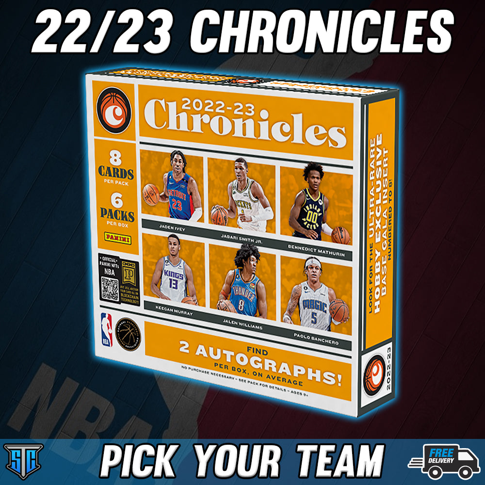 Break 605 - NBA - 22/23 Chronicles Hobby - PICK YOUR TEAM