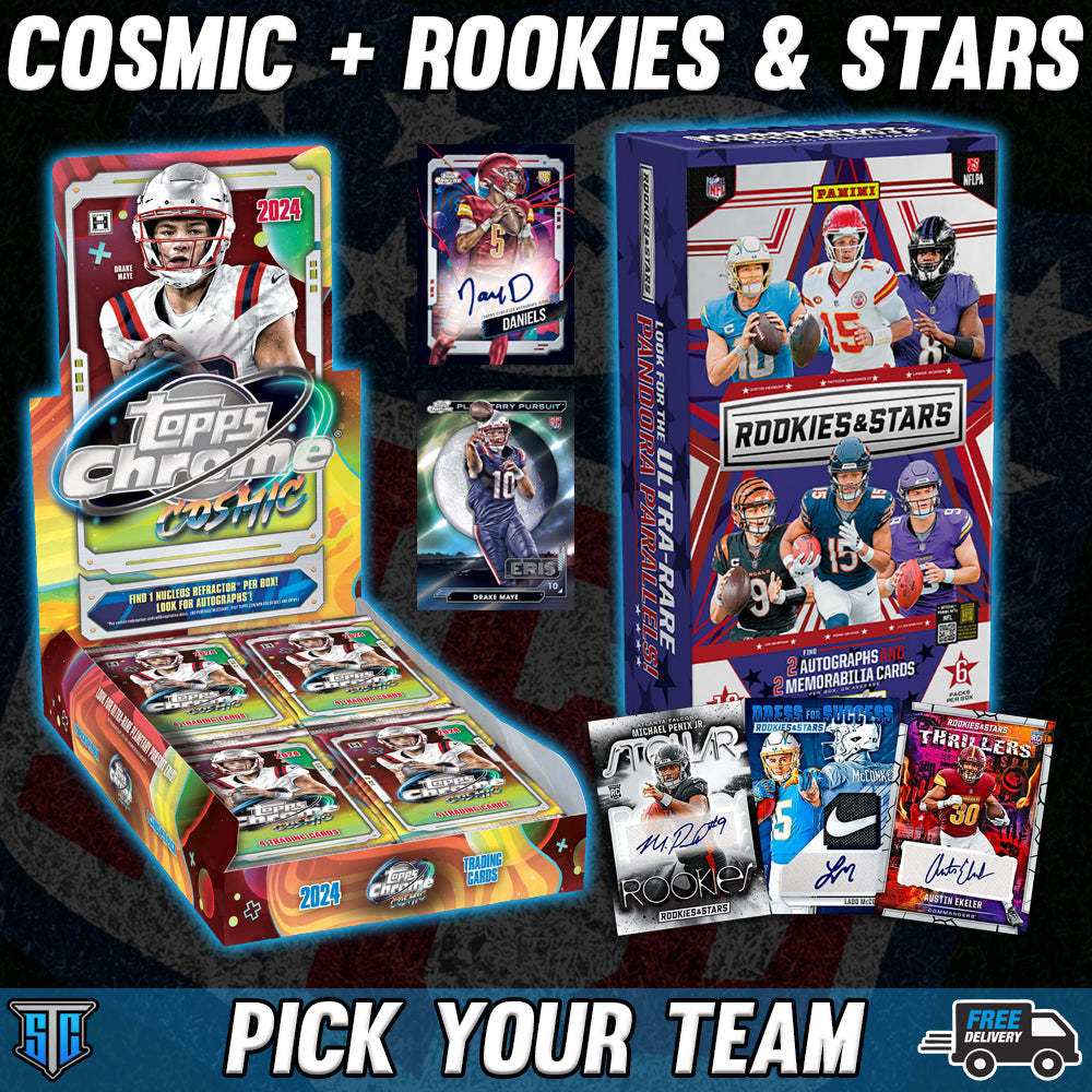 Break 569 - NFL - Cosmic/Rookies & Stars Combo - PICK YOUR TEAM