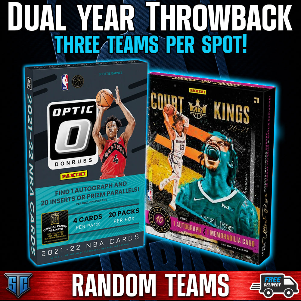 Break 2169 - NBA - Dual Year Throwback! - THREE TEAMS PER SPOT