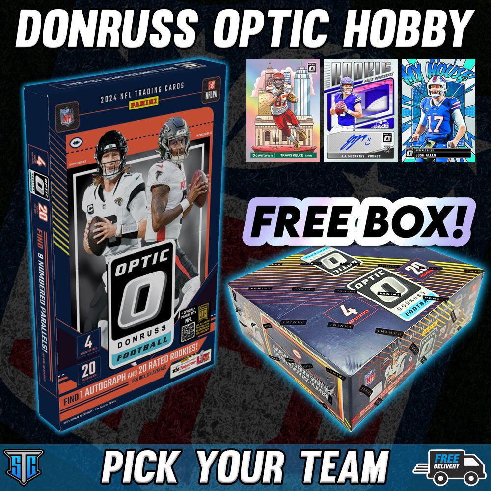 Break 621 - NFL - Donruss Optic Hobby - PICK YOUR TEAM + BONUS BOX!