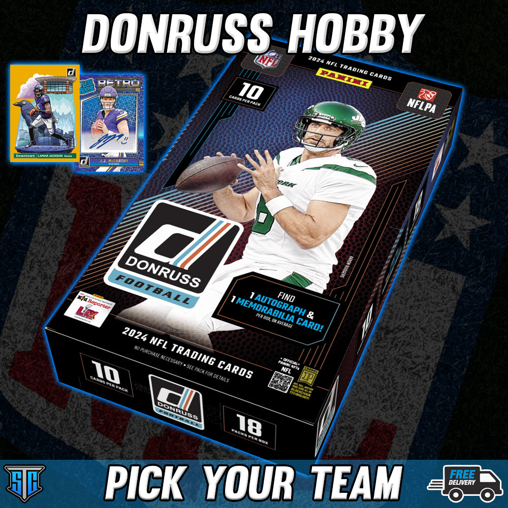 Break 268 - NFL - 2024 Donruss Hobby - PICK YOUR TEAM