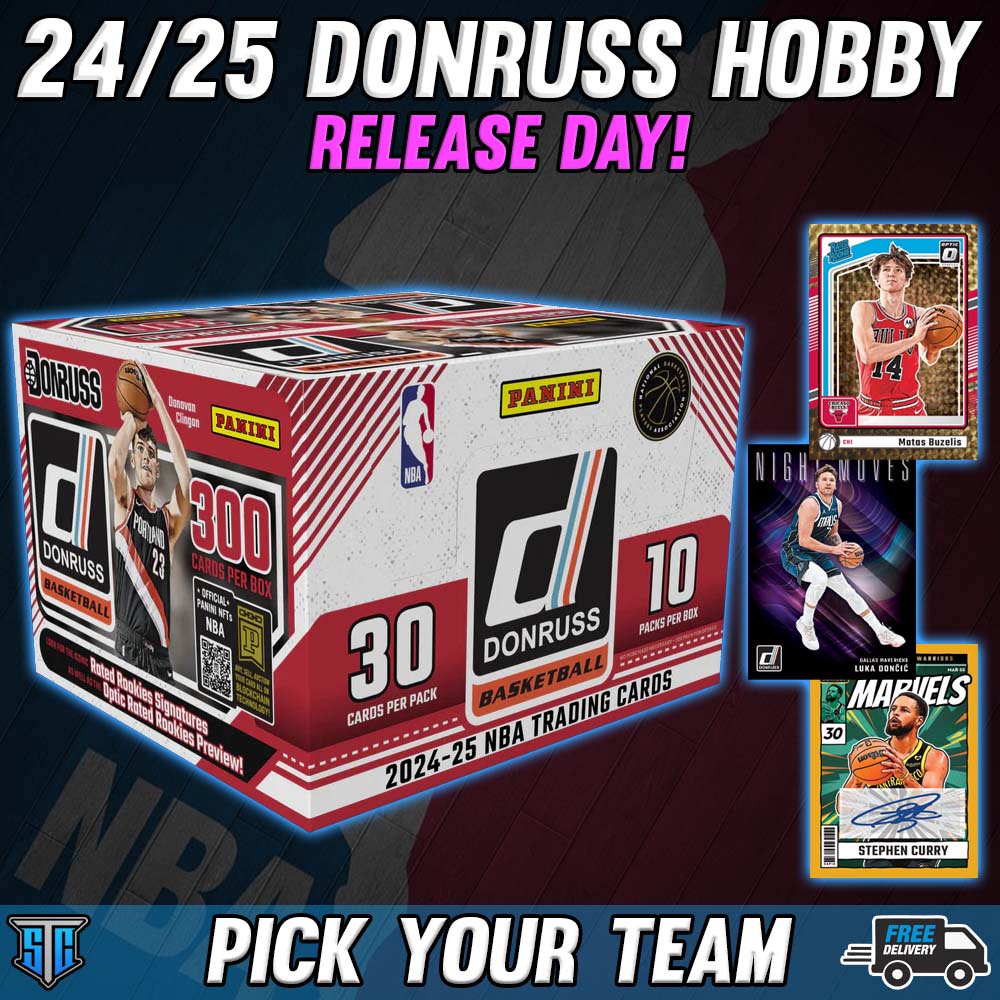 Break 362 - NBA - 24/25 Donruss Hobby - Pick Your Team