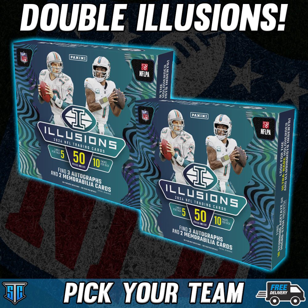Break 905 - NFL - Illusions Hobby Double! - PICK YOUR TEAM