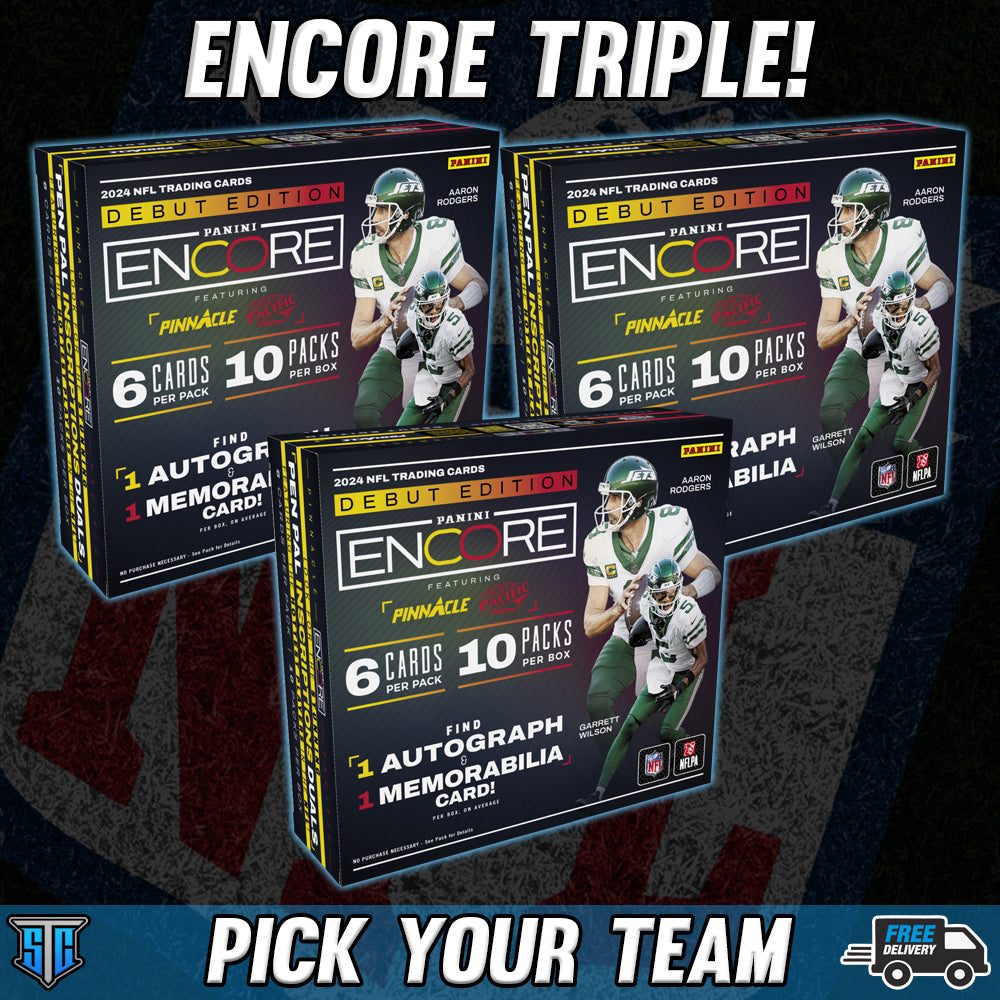 Break 413 - NFL - Encore RELEASE DAY TRIPLE - Pick Your Team