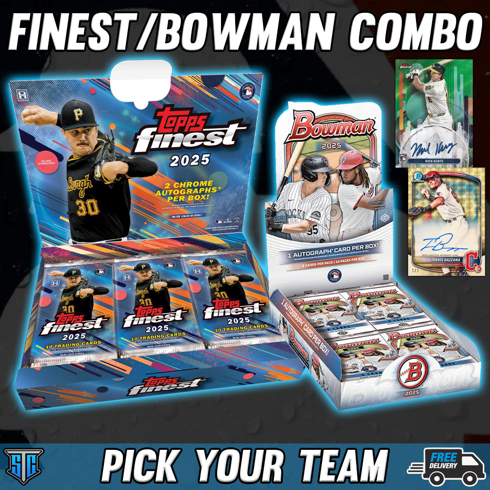 Break 1027 - MLB - Topps Finest/Bowman Combo!  - PICK YOUR TEAM