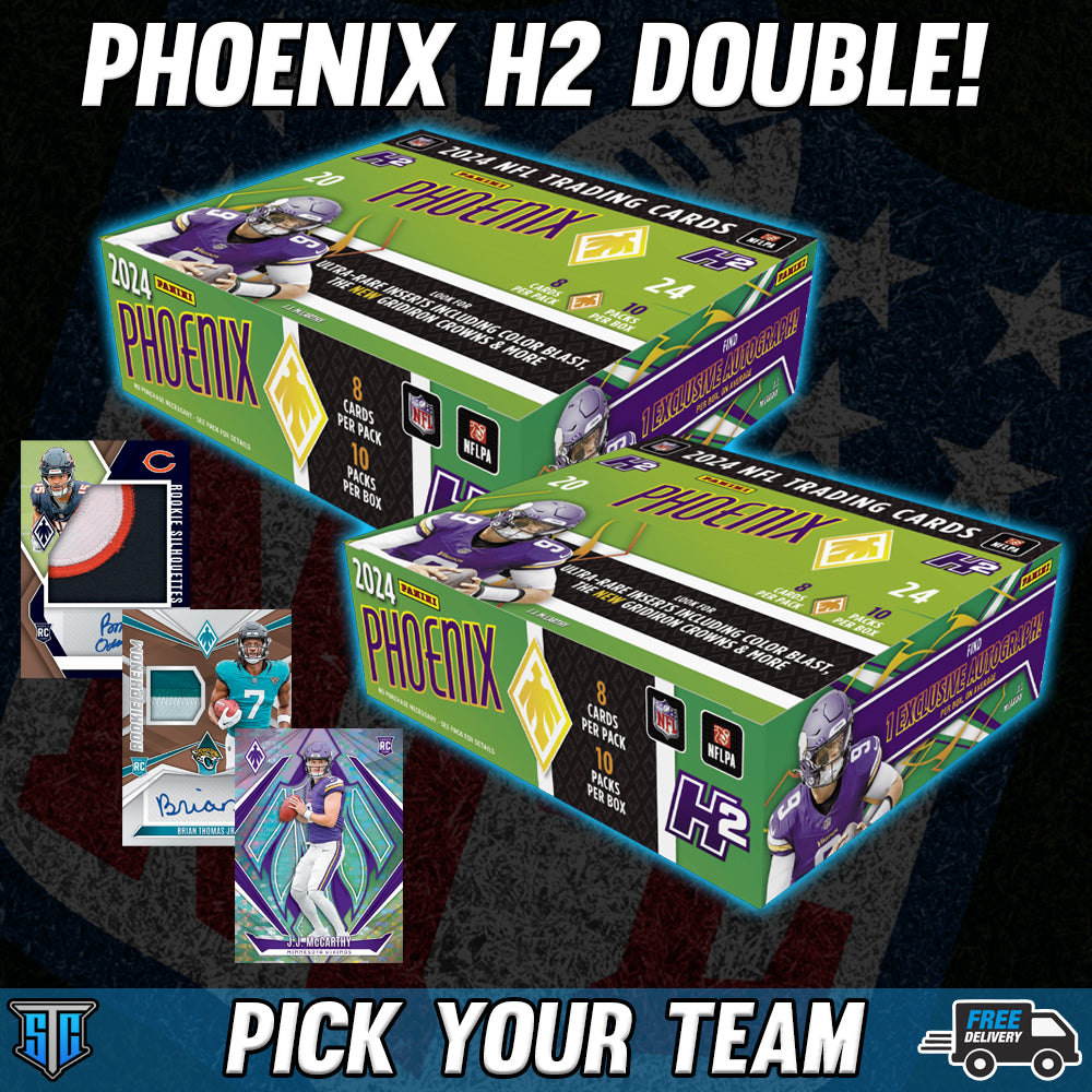 Break 587 - NFL - Phoenix H2 Double - Pick your Team!
