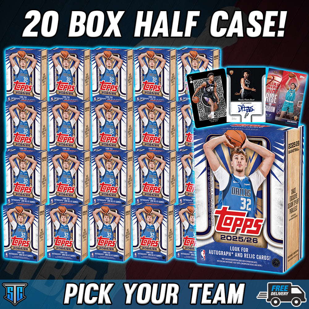 Break 1074 - NBA - 25/26 Topps Value Box HALF CASE - PICK YOUR TEAM