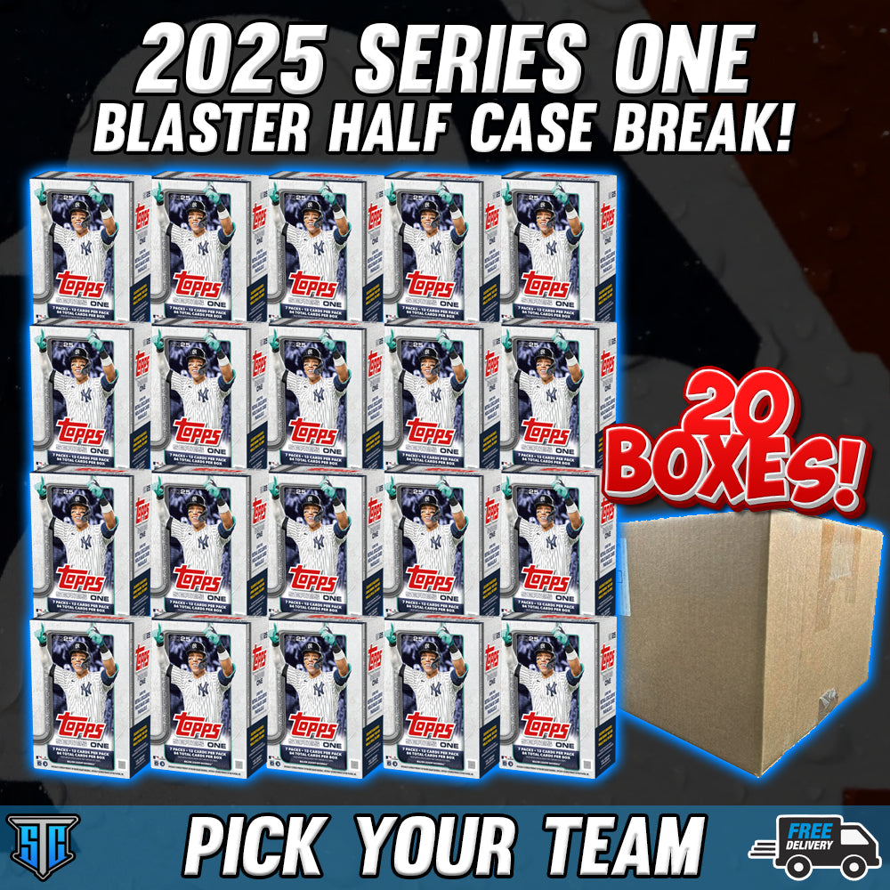 Break 255 - MLB - Series One 20 Box Blaster Half Case! - Pick Your Team