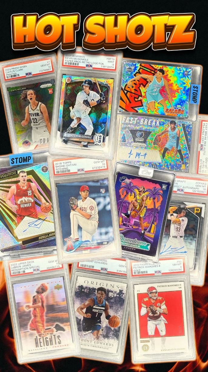 Break 1232 - Hot Shotz Double - Morant Rookie Auto Chase!