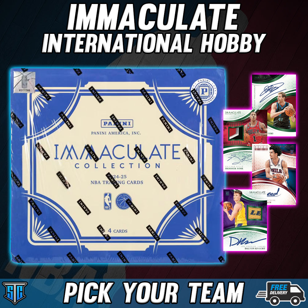 Break 1052 - NBA - Immaculate Int. Hobby - PICK YOUR TEAM