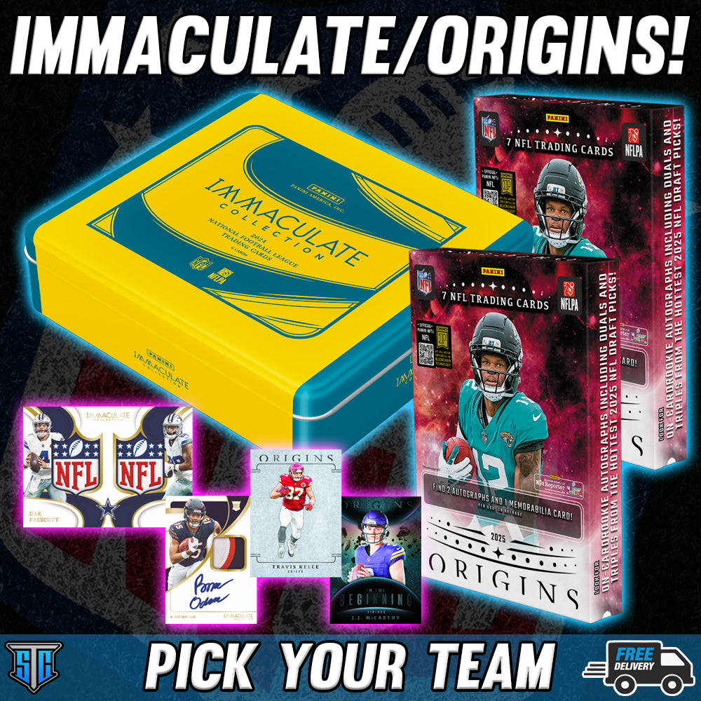 Break 932 - NFL - Immaculate/Origins! - PICK YOUR TEAM