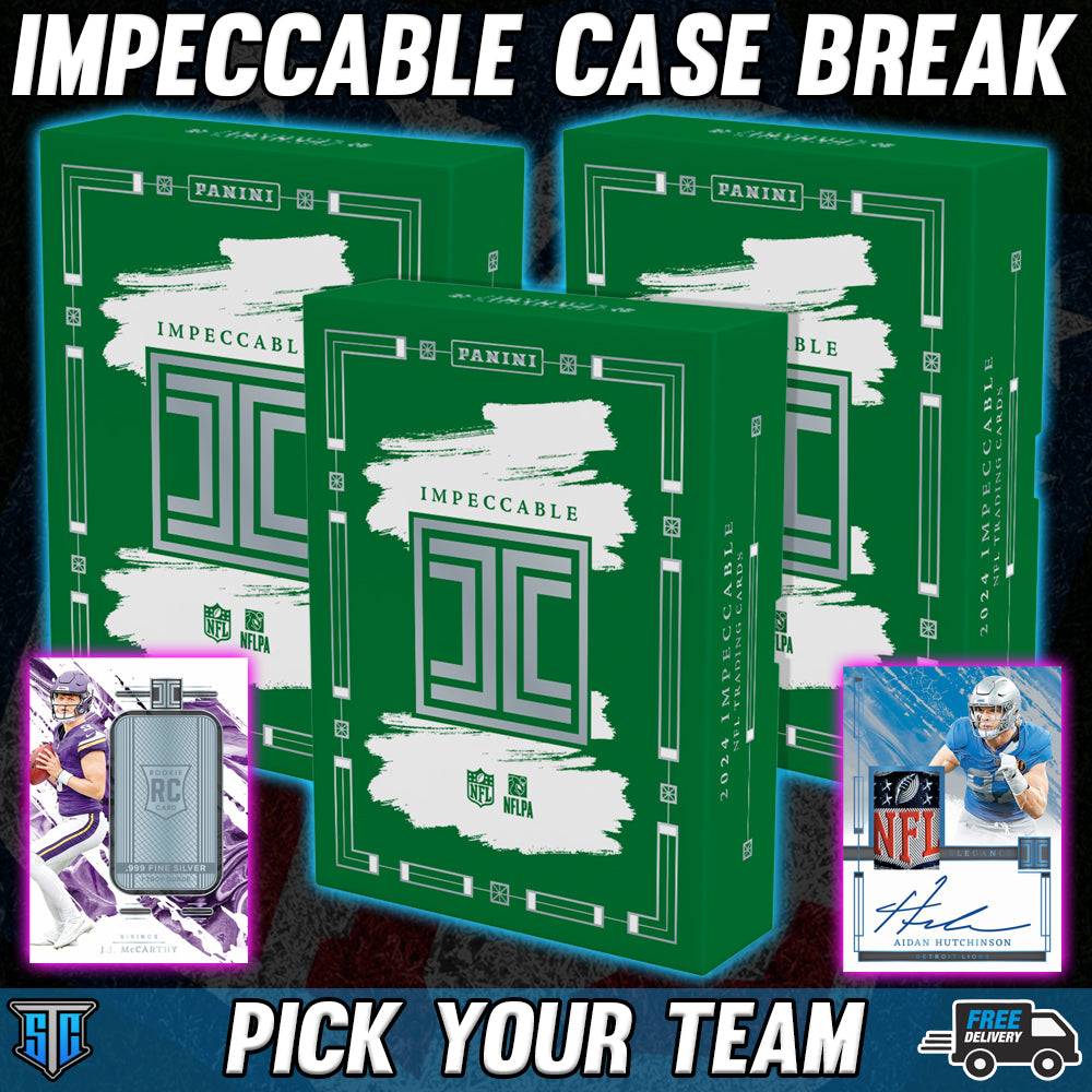 Break 597 - NFL - Impeccable CASE BREAK - Pick Your Team