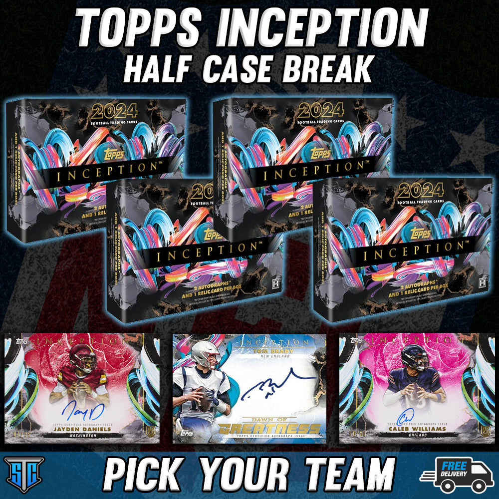 Break 438 - NFL - Topps Inception HALF CASE - Pick Your Team