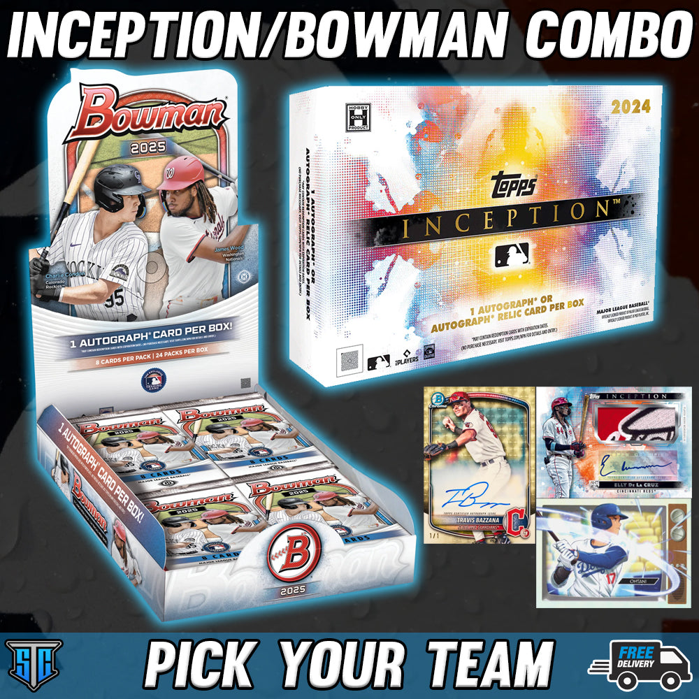 Break 809 - MLB - Inception/Bowman Combo - PICK YOUR TEAM