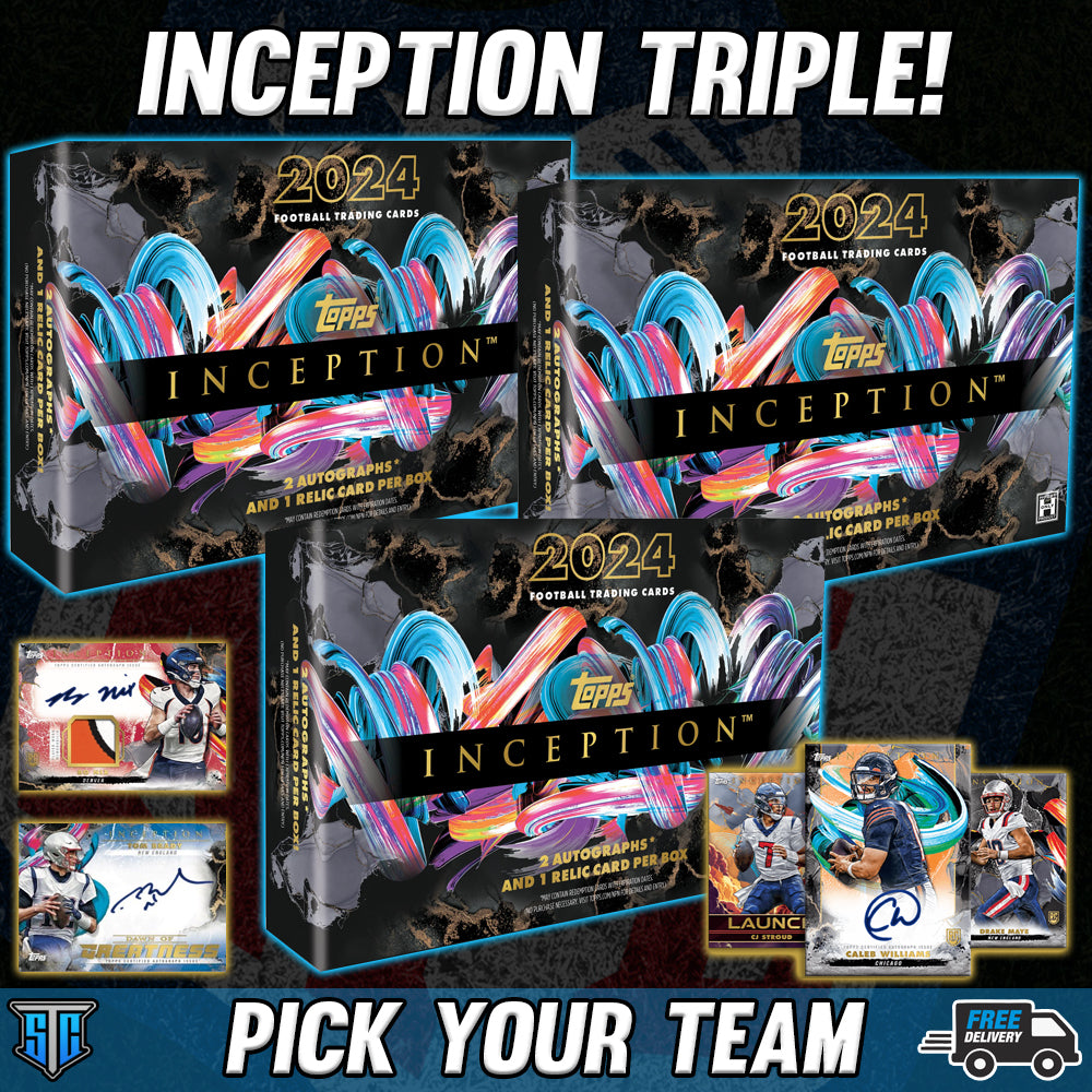 Break 518 - NFL - Topps Inception TRIPLE! - Pick Your Team