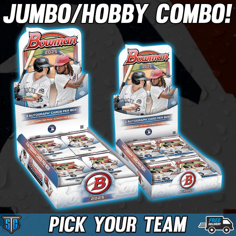 Break 693 - MLB - Bowman Jumbo/Hobby Combo - PICK YOUR TEAM