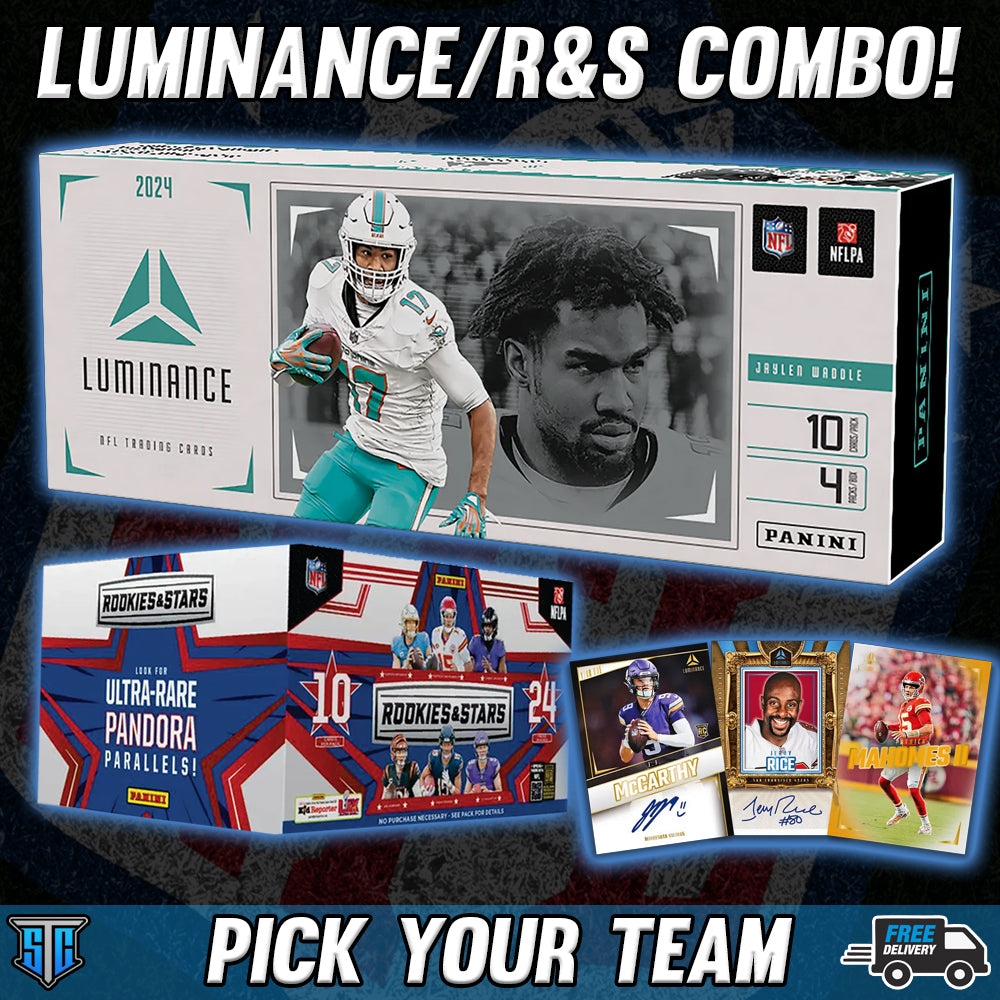 Break 304 - NFL - Luminance/Rookies & Stars Combo - Pick Your Team
