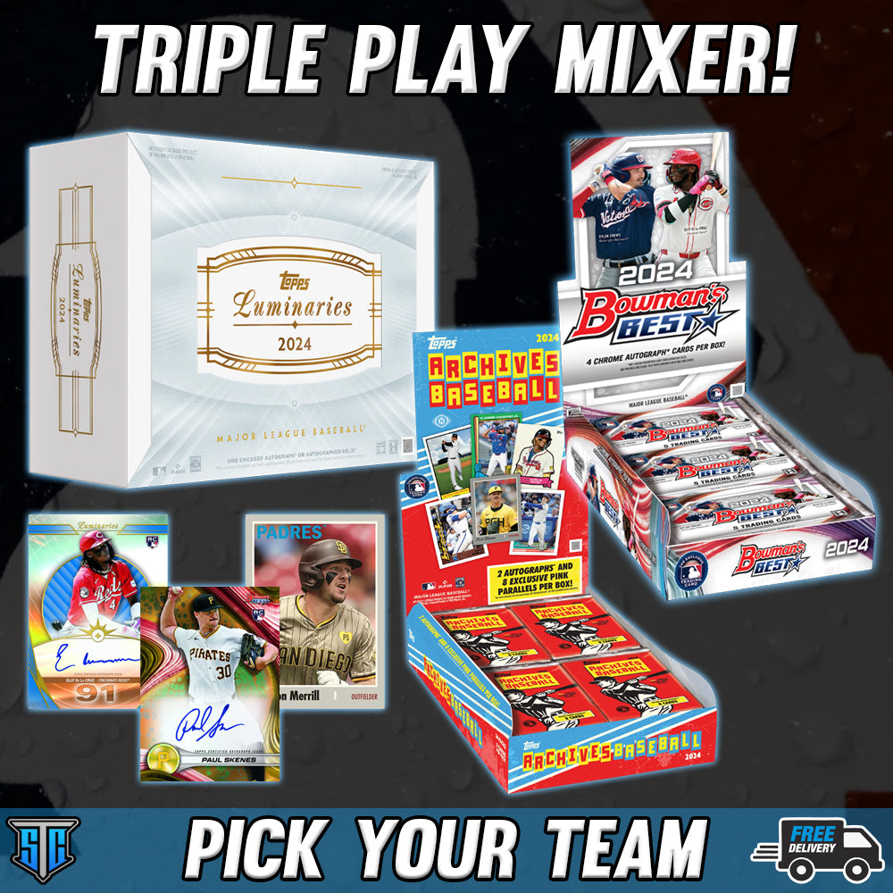 Break 124 - MLB - Triple Play Mixer - Pick Your Team