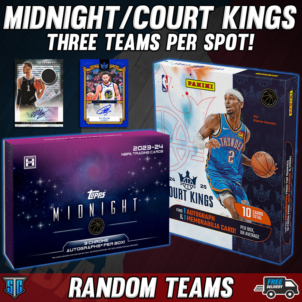 Break 387 - NBA - Midnight/Court Kings - Three Teams Per Spot!