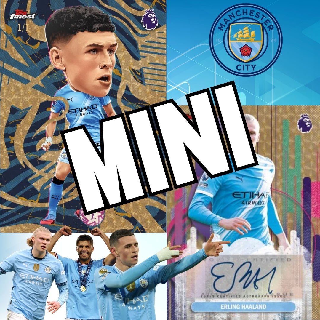 Mini for MAN CITY & More! - Break 2024 - SOCCER - 2025-26 Finest EPL Double