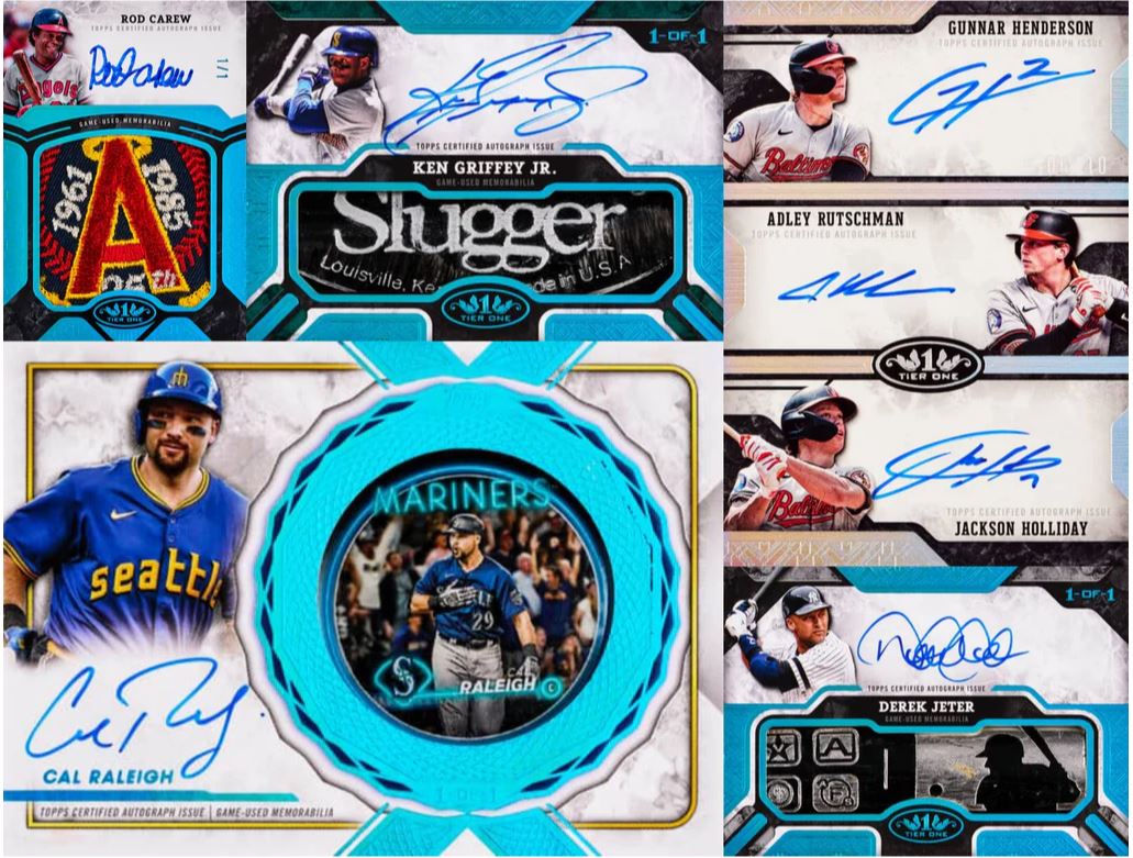 Break 995 - MLB - Topps Tier One Double!