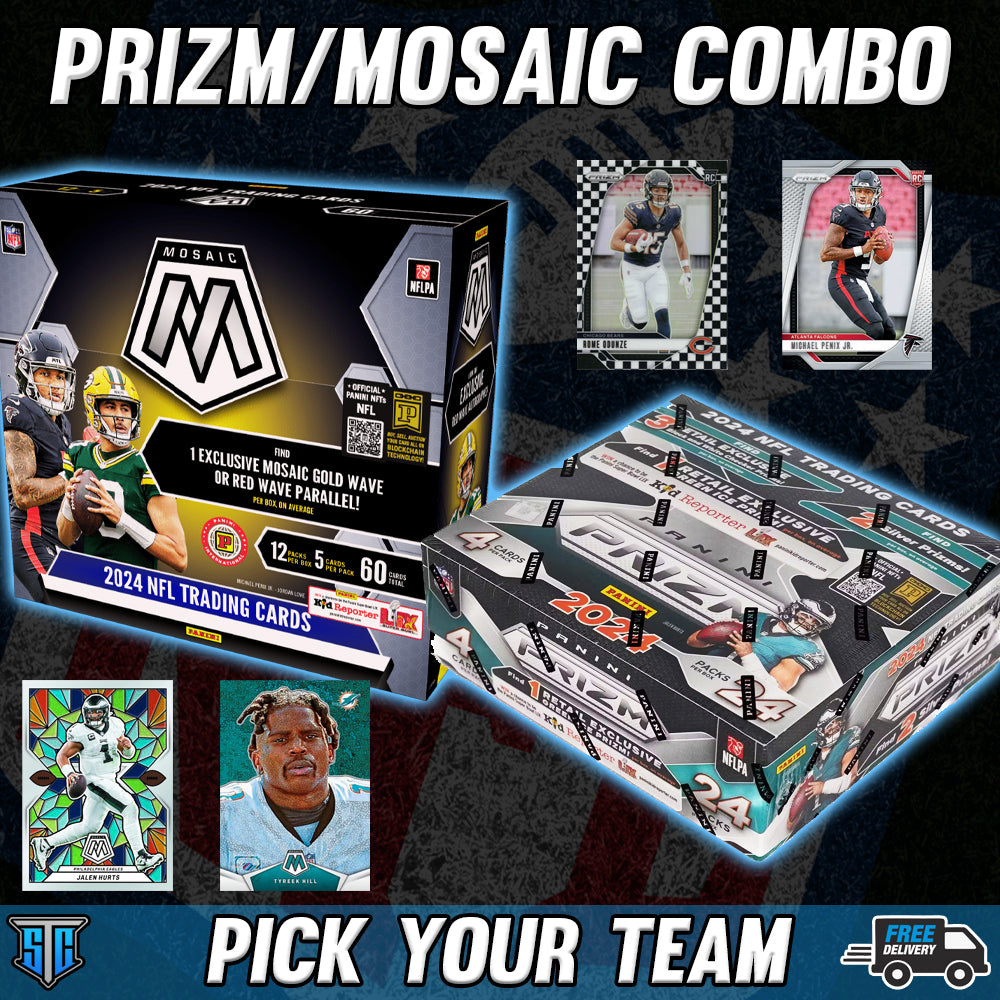 Break 172 - NFL - Prizm/Mosaic Combo - PICK YOUR TEAM