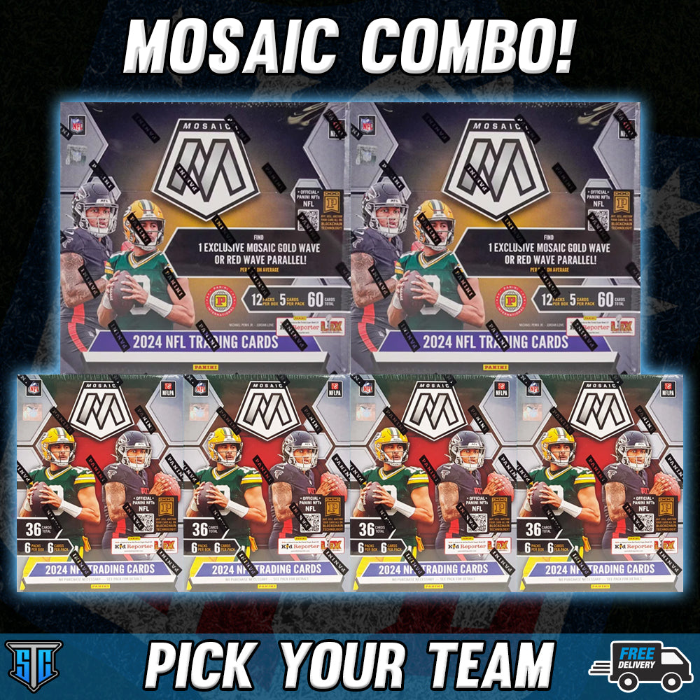 Break 140 - NFL - Mosaic Combo - PICK YOUR TEAM