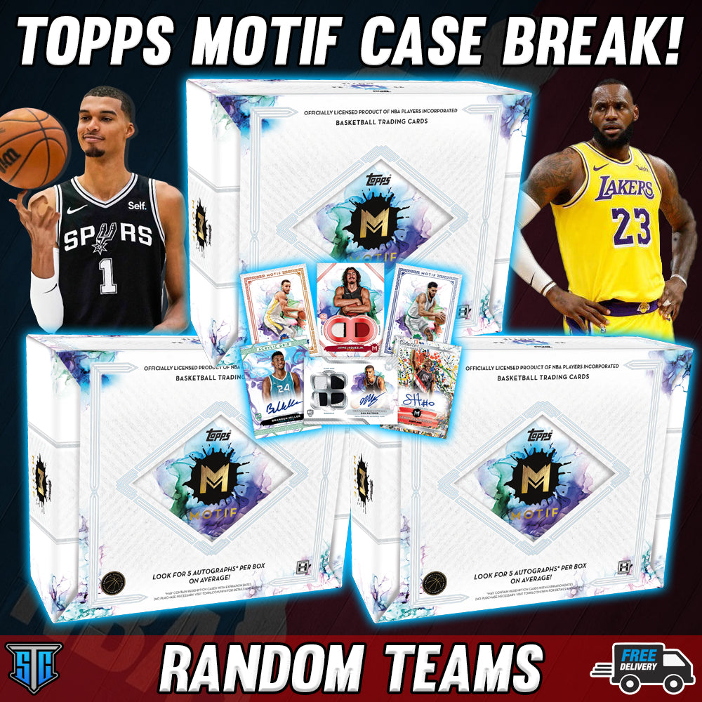 Break 588 - NBA - Motif CASE BREAK - 15 Auto's!