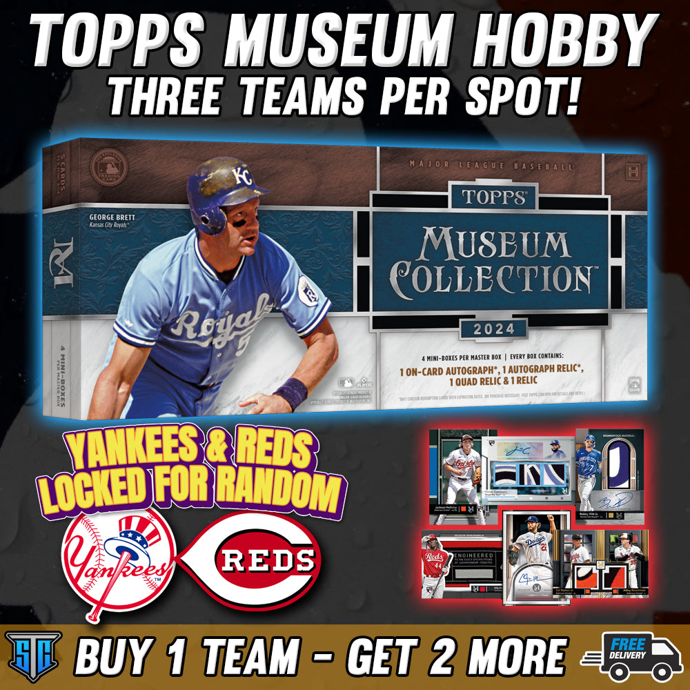 Break 374 - MLB - Museum 10 Spotter - Pick 1 Team & Get 2 Free!