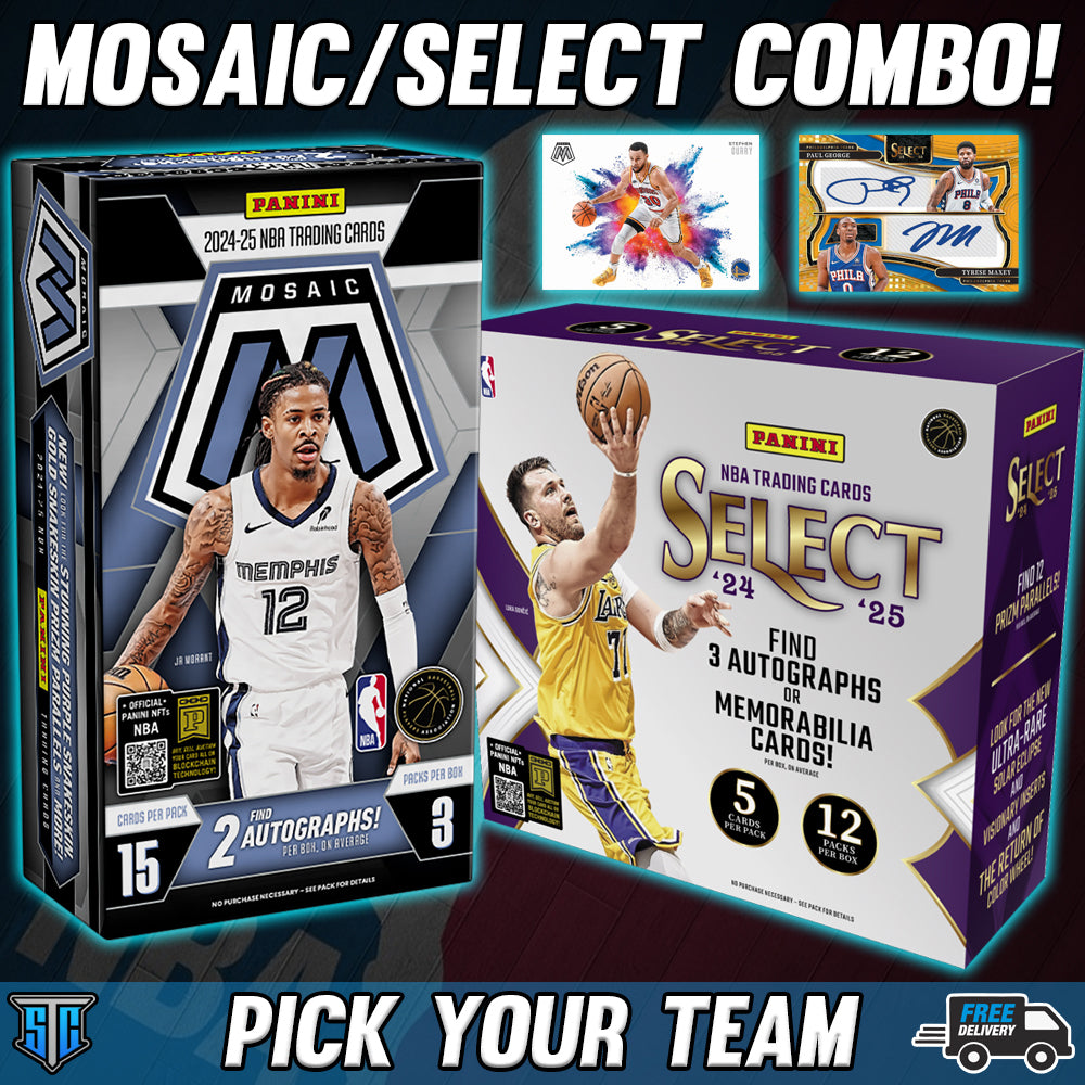 Break 803 - NBA - Mosaic/Select Combo - PICK YOUR TEAM