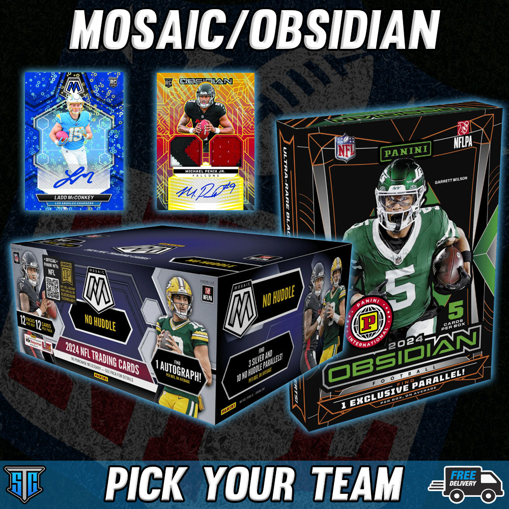 Break 406 - NFL - Mosaic/Obsidian Combo - Pick Your Team