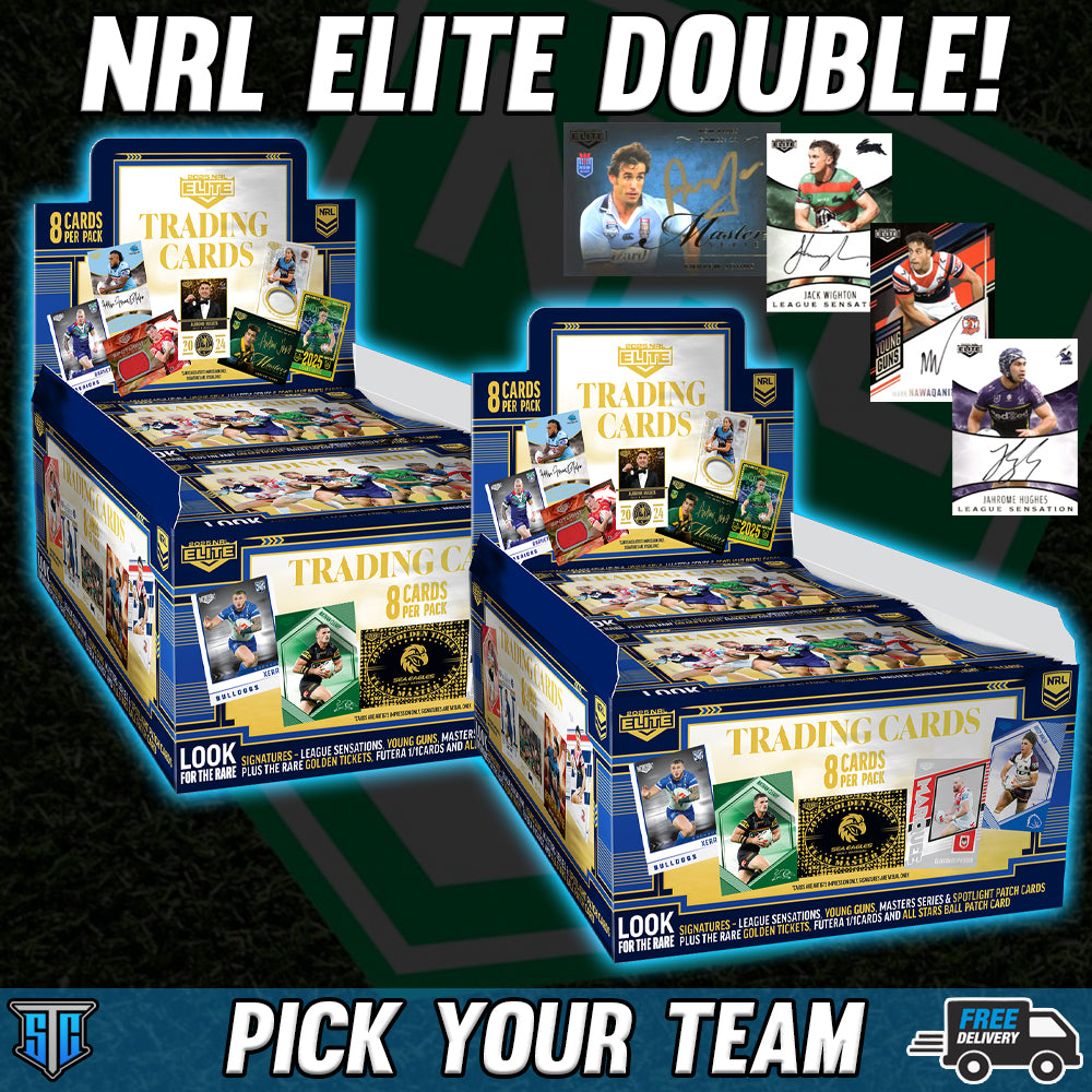 Break 929 - NRL - Elite Hobby Double - PICK YOUR TEAM