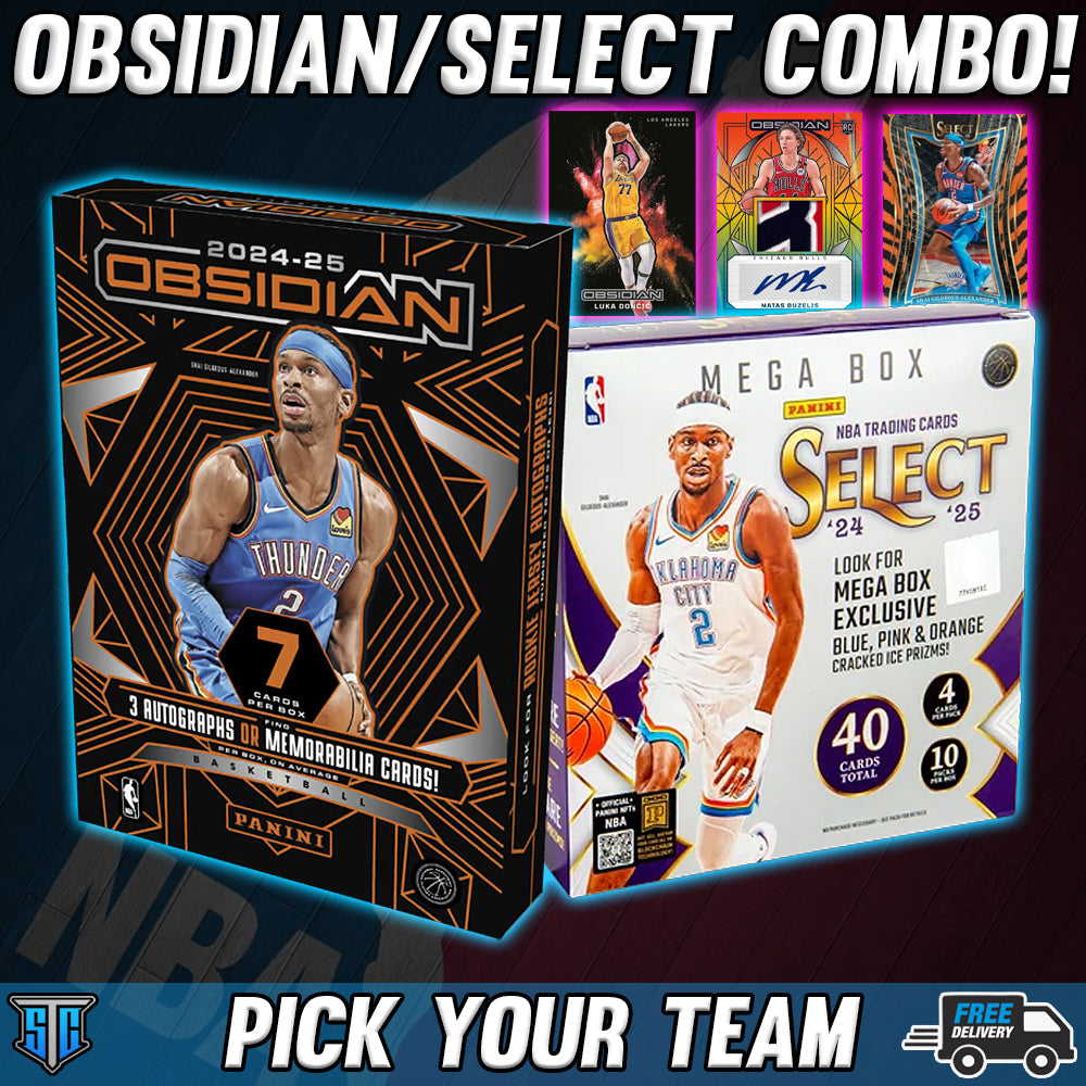 Break 1558 - NBA - Obsidian/Select Combo! - PICK YOUR TEAM