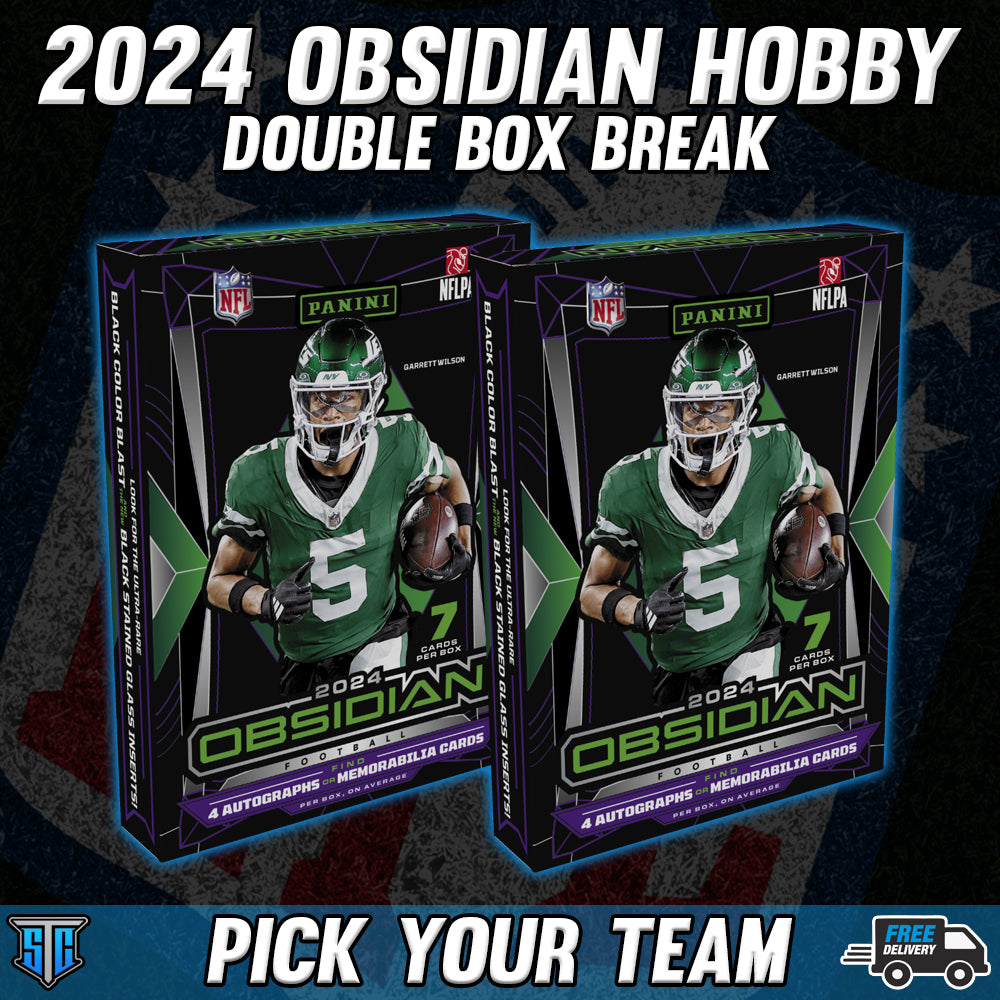Break 347 - NFL - RELEASE DAY OBSIDIAN - Pick your Team!