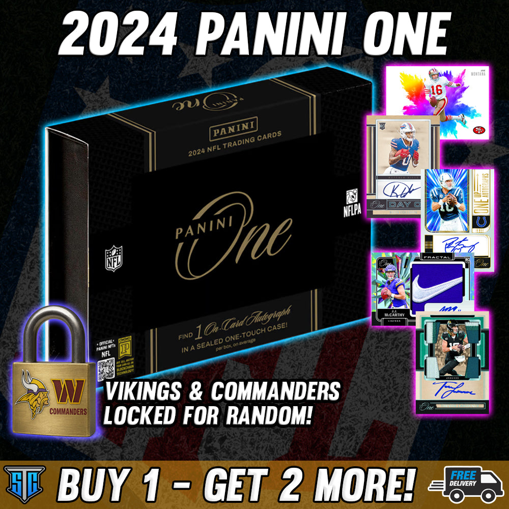 Break 1034 - NFL - Panini One - Pick 1 Team & Get 2+ Free!